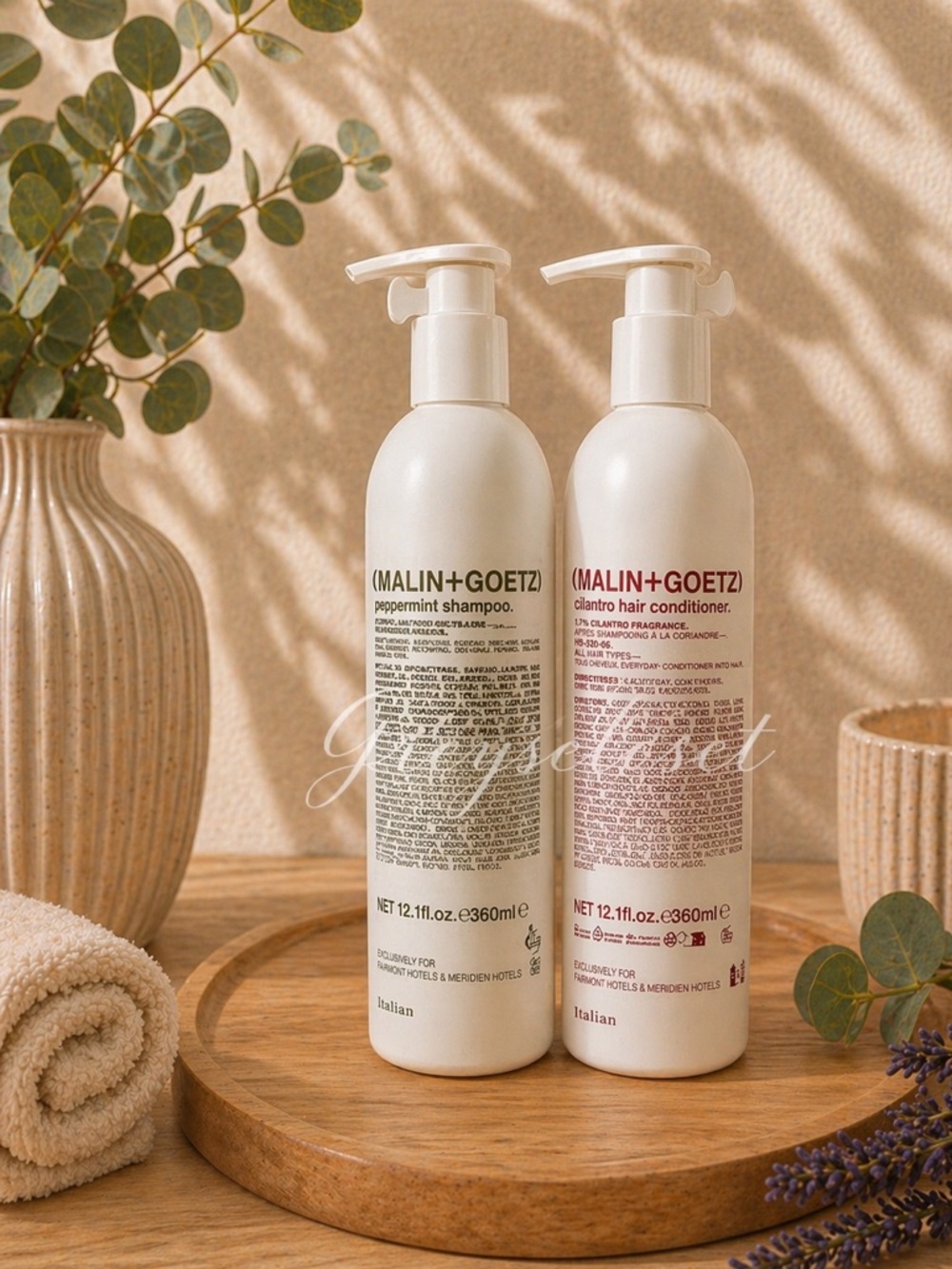 MALIN+GOETZ Shampoo & Conditioner Set | Full Size | Hotel Exclusive